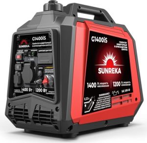 Генератор инверторный G1400iS (1,4квт, 1ф, ручной стартер)
