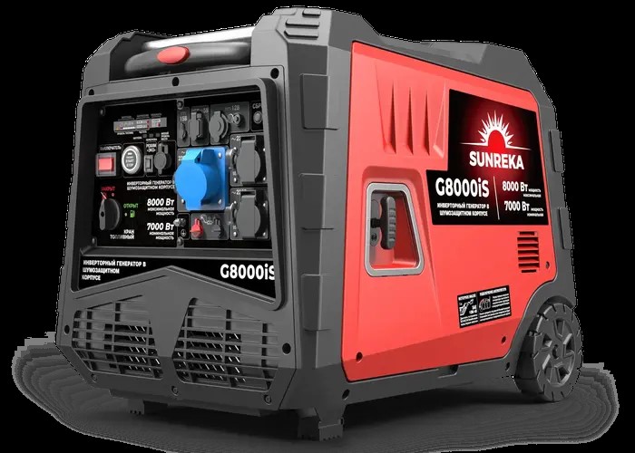 Генератор инверторный G8000iS (8квт, 1ф, электро стартер)